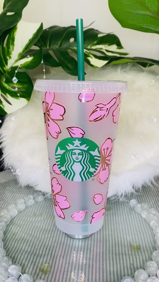 Cherry Blossom Reusable Cup